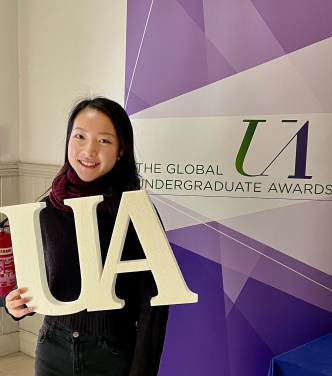 Queenie Tang at The Global Undergraduate Summit, Dublin, Ireland